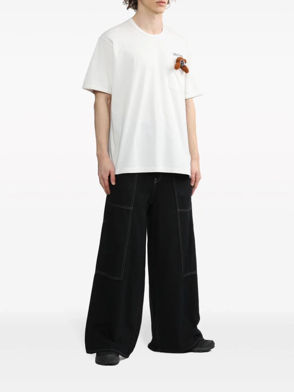 與我的朋友一起的 T 卹