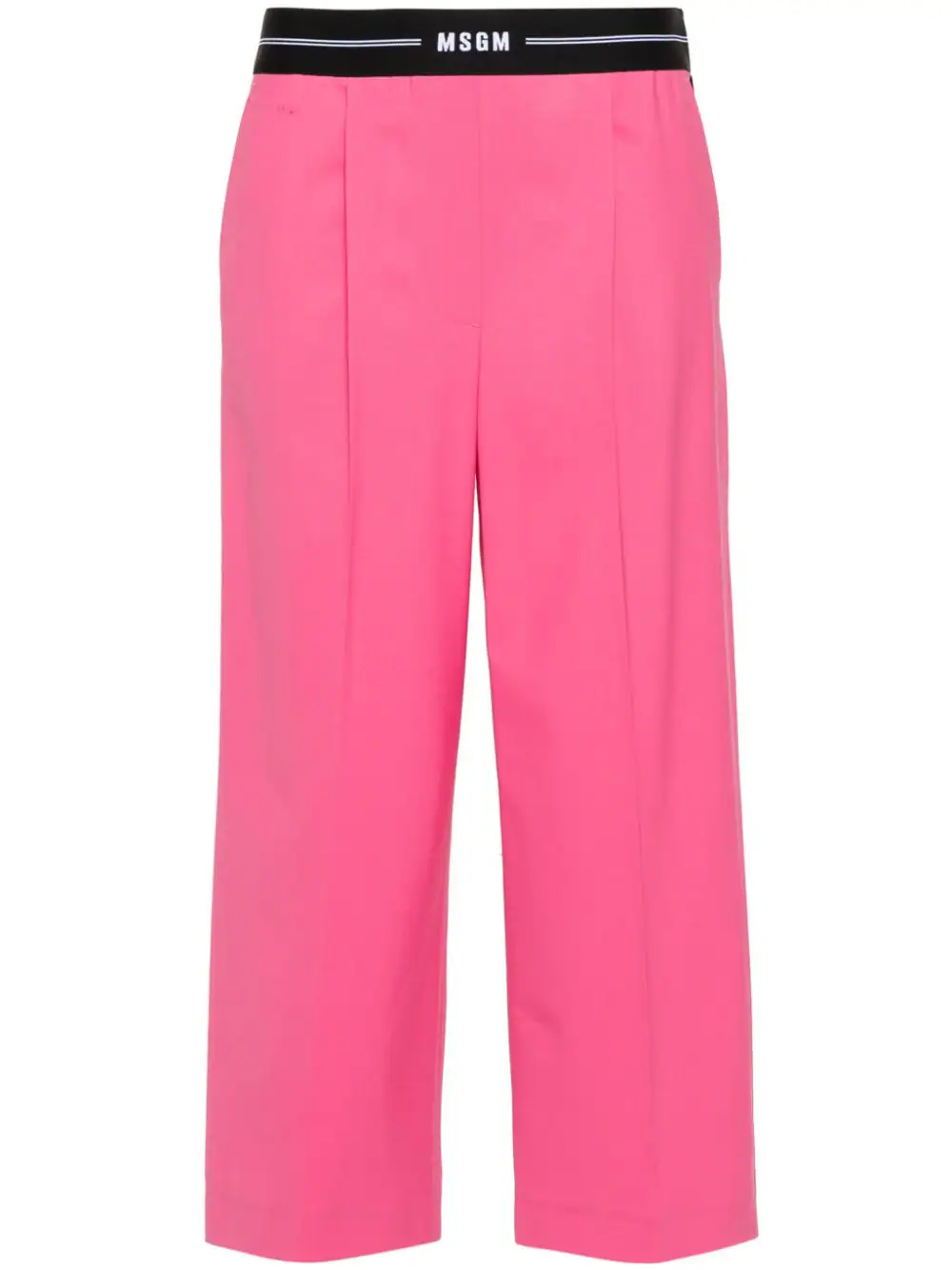 Wool Cropped Trousers