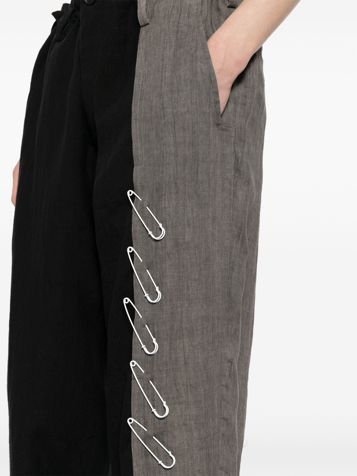 Linen Broad Layered Pants