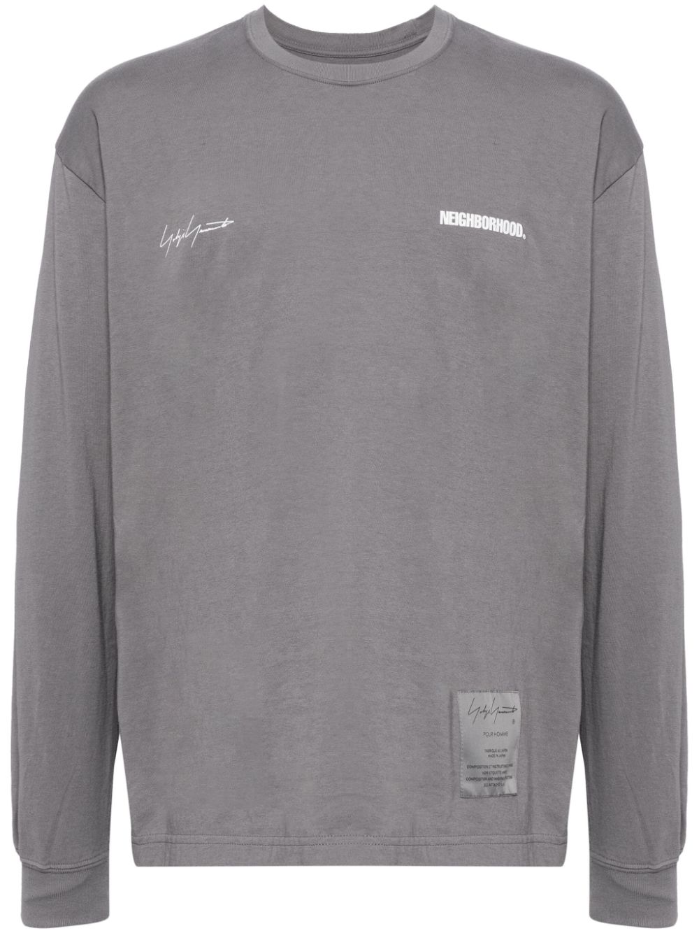 Yohji Yamamoto x NEIGHBORHOOD Cotton Jersey PT Long Sleeve Tee