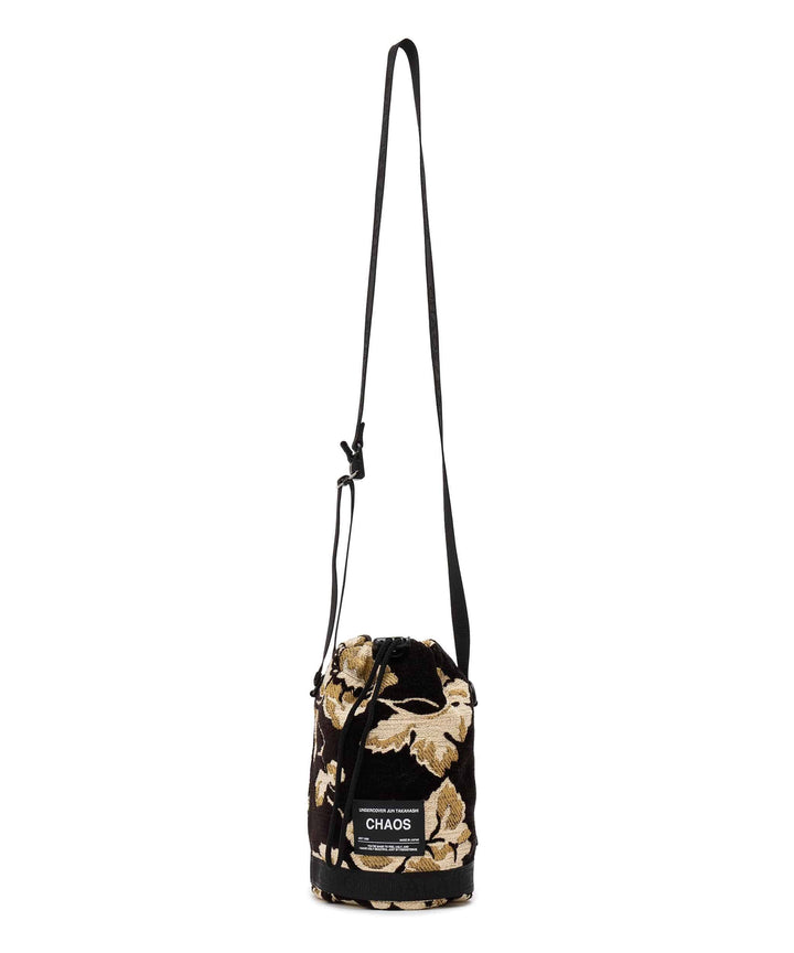 Black Floral Print Crossbody