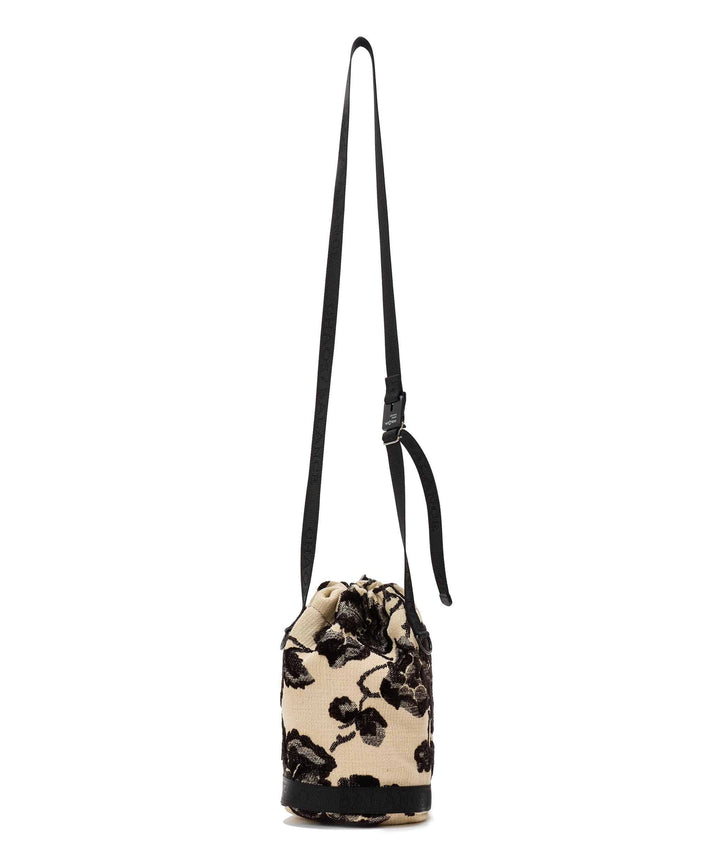 Black Floral Print Crossbody