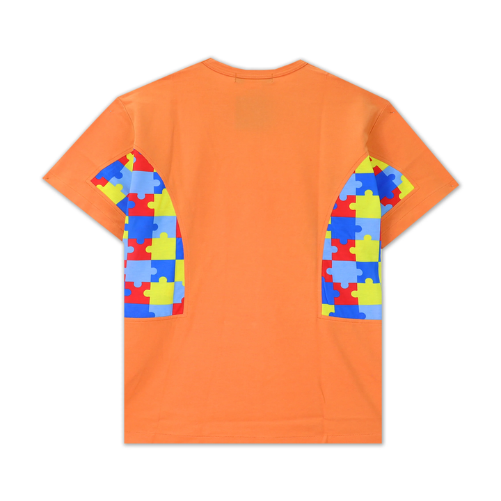 Color Puzzle Print T-Shirt