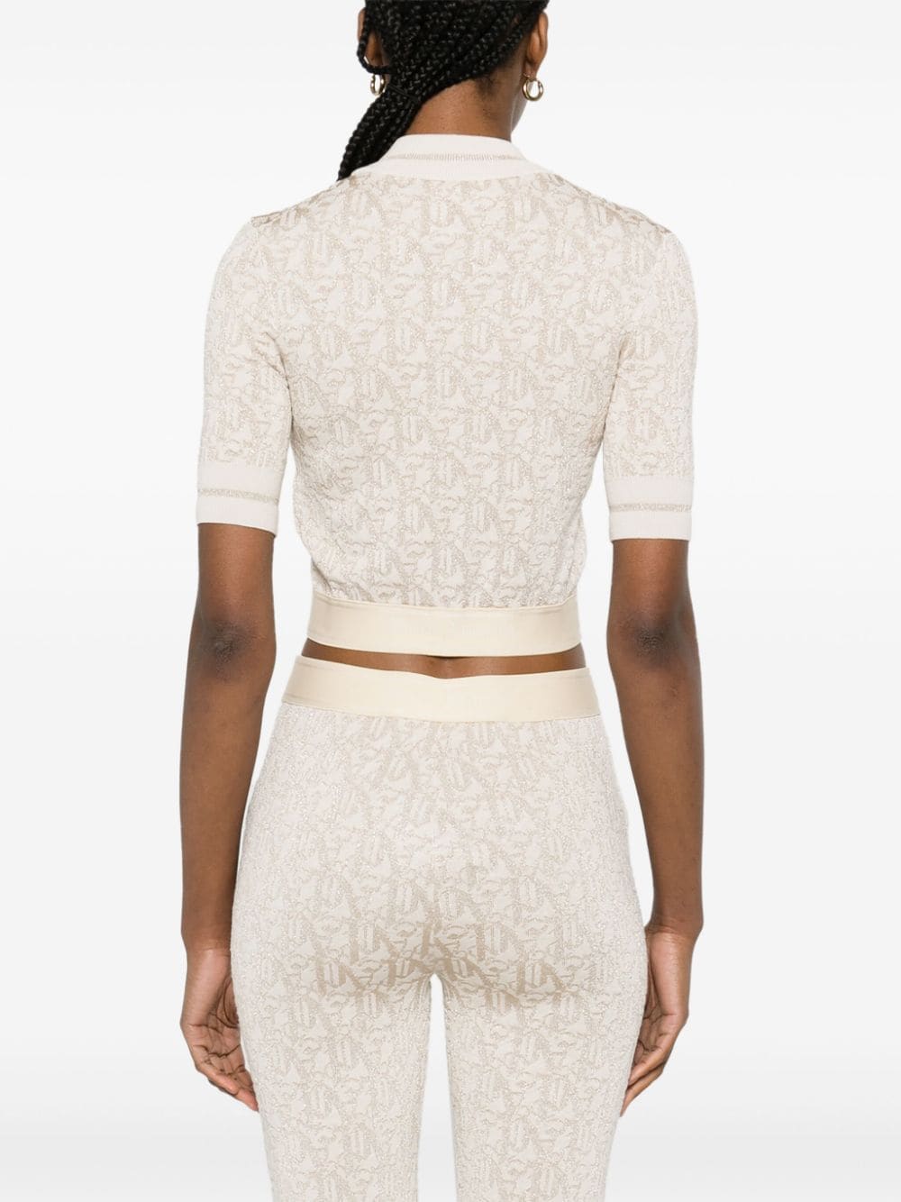 花押字針織上衣