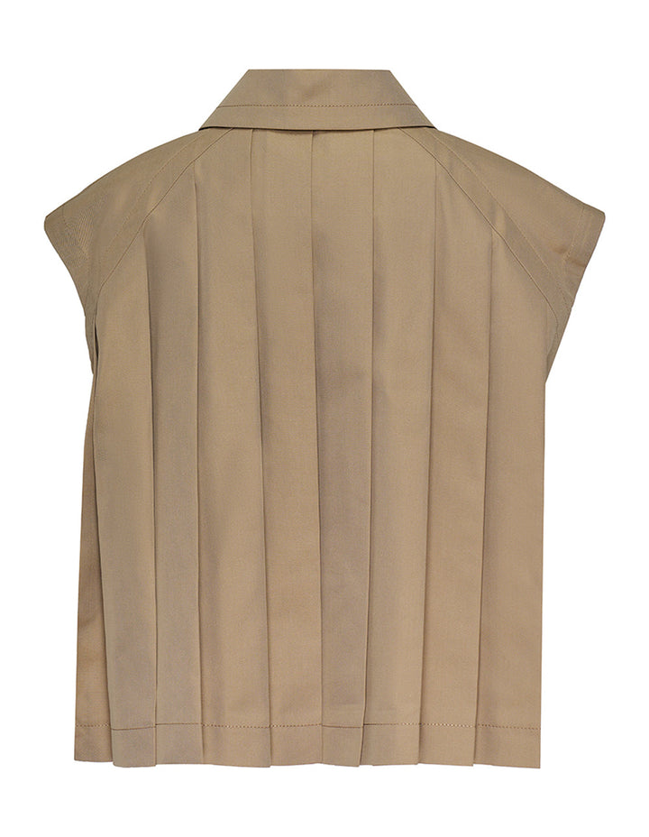 Cotton Gabardine Vest