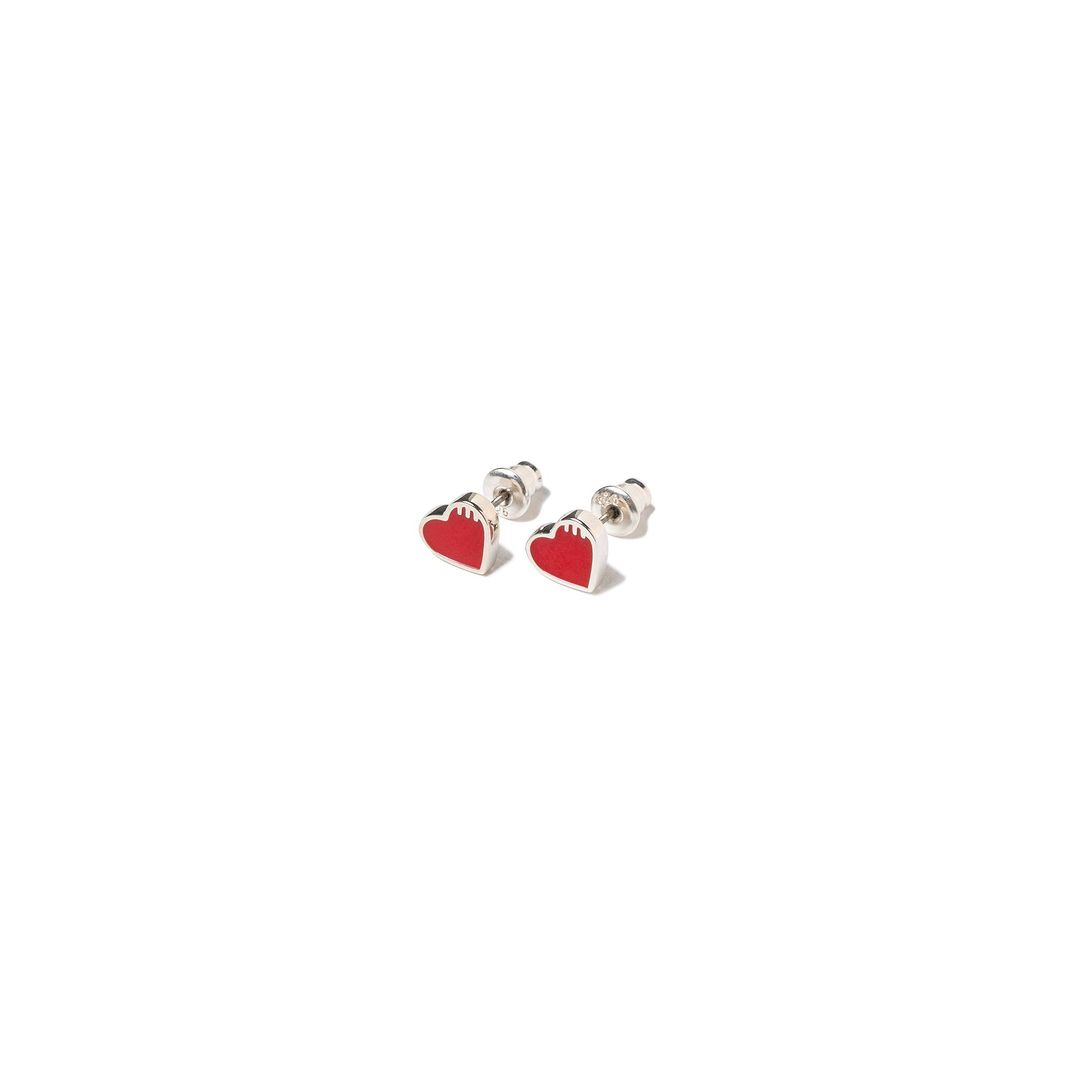 Heart Silver Earring