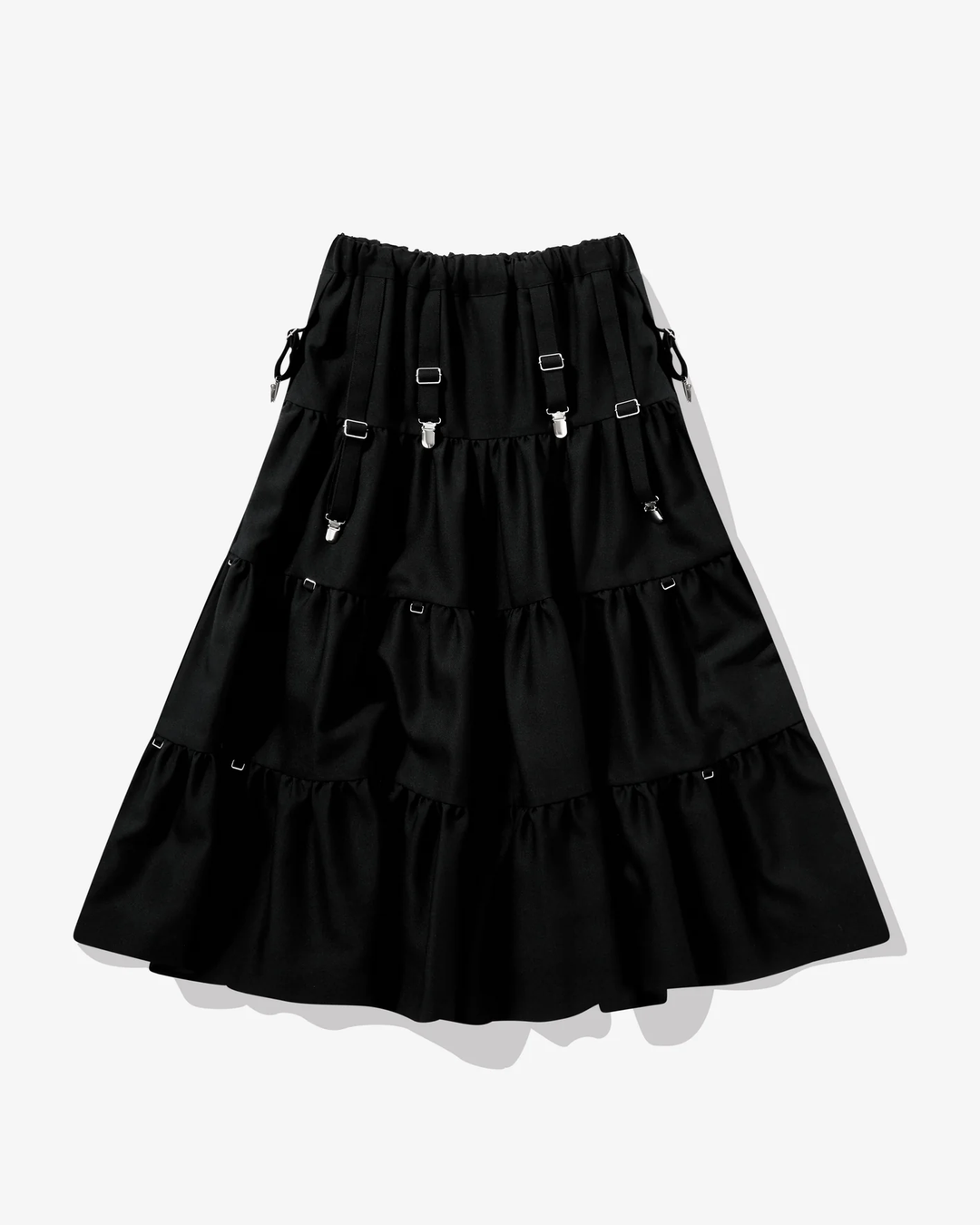 Wool Gabardine Skirt