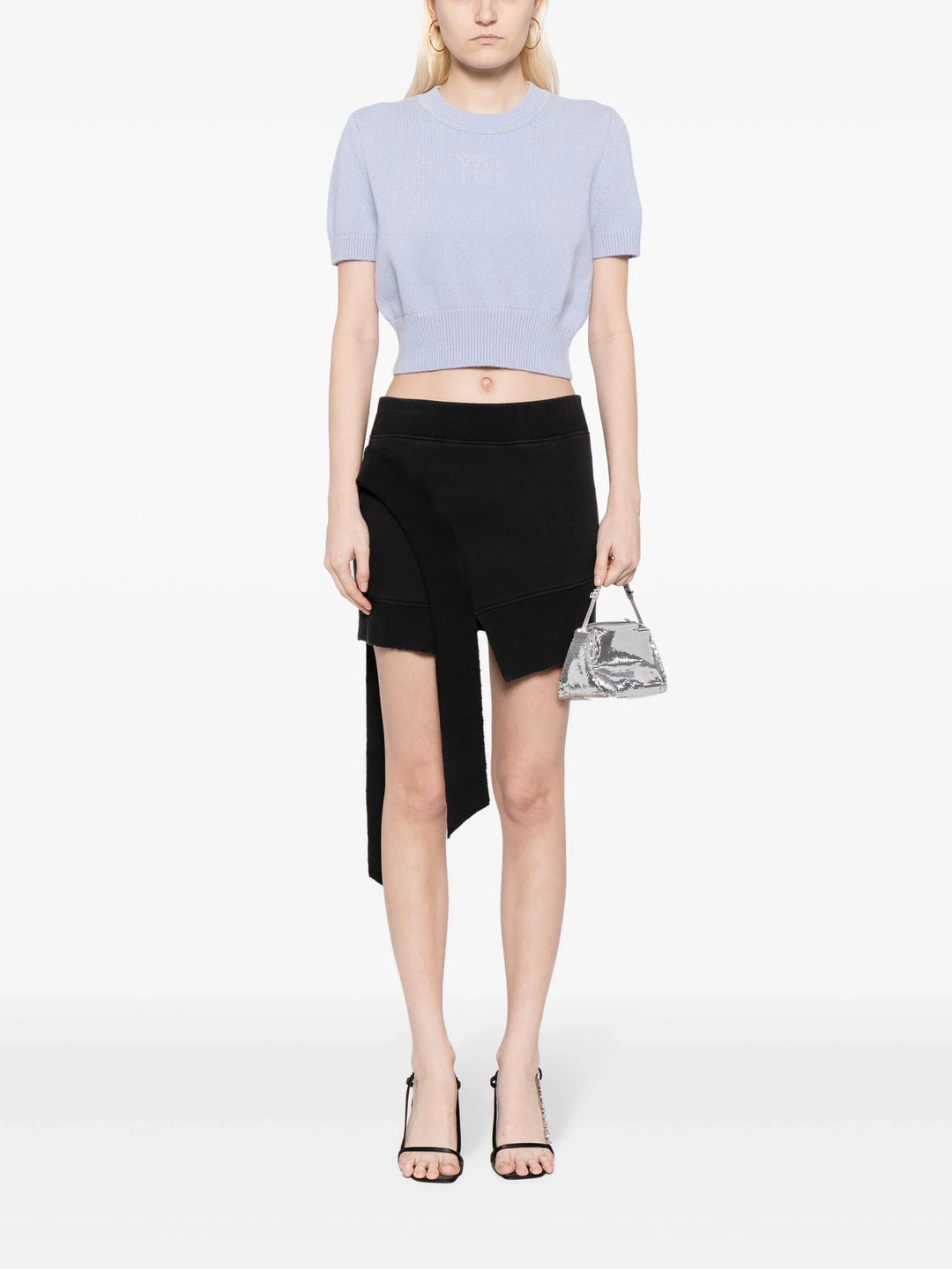 Short Sleeve Cropped Pullover