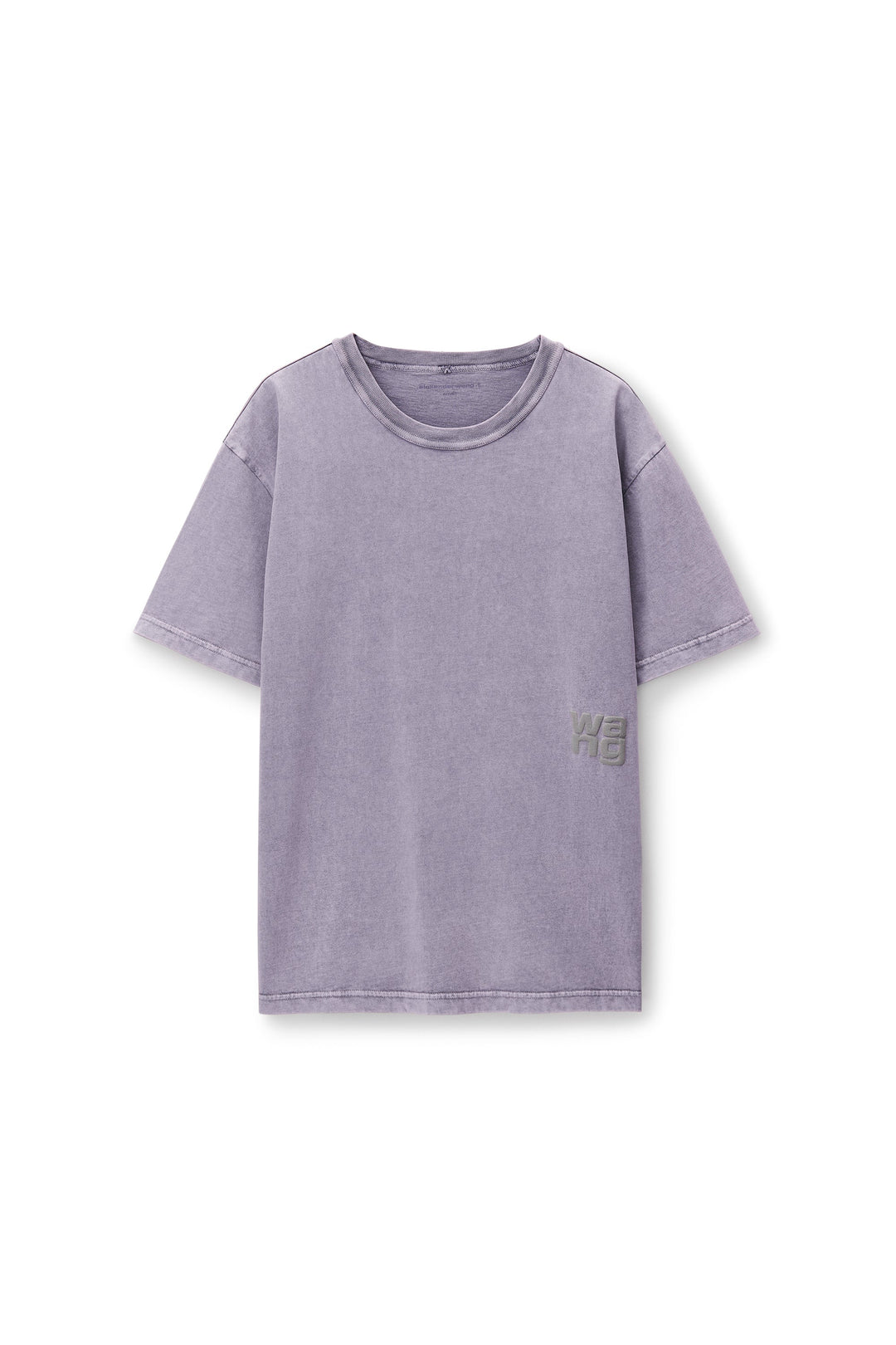 獨家標誌棉質平紋針織短袖 T 卹