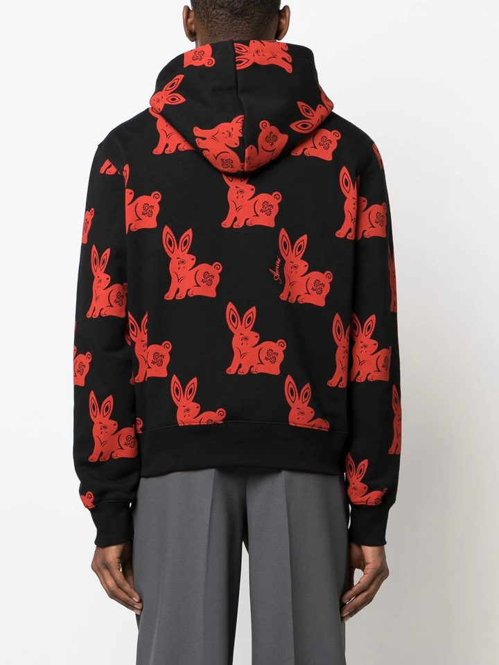 AMIRI-Rabbit-Allover-Hoodie-Black-3