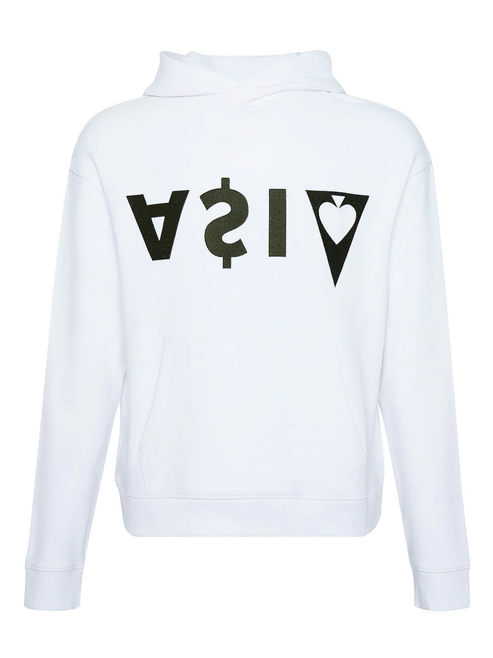 BLACKJACK Asia Hooded Sweatshirt White 1