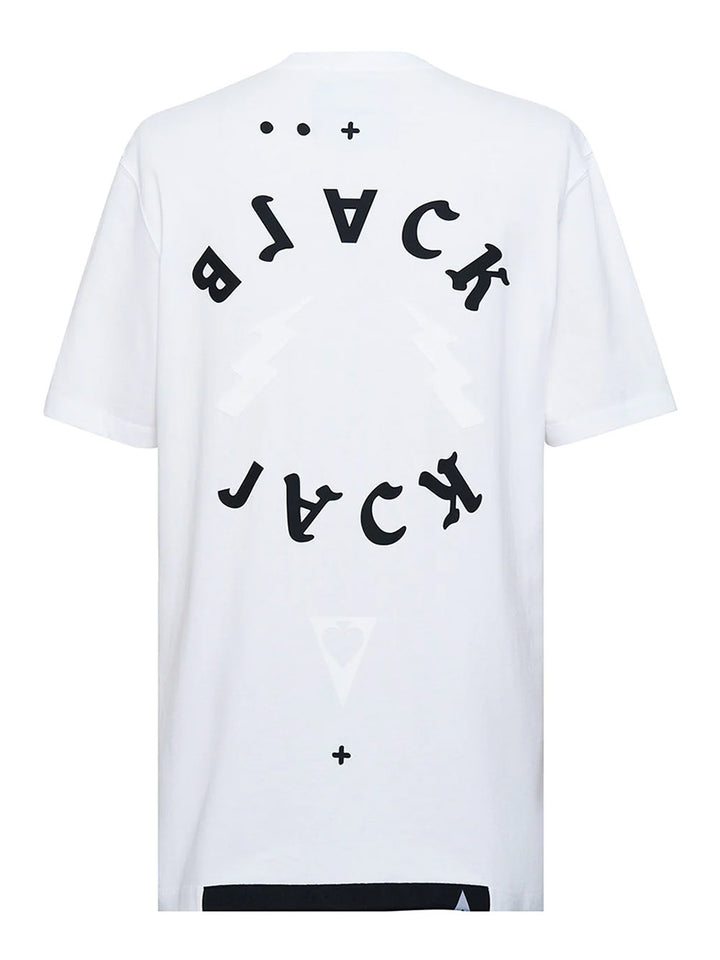 BLACKJACK Human Bolt Unisex T-Shirt White 1