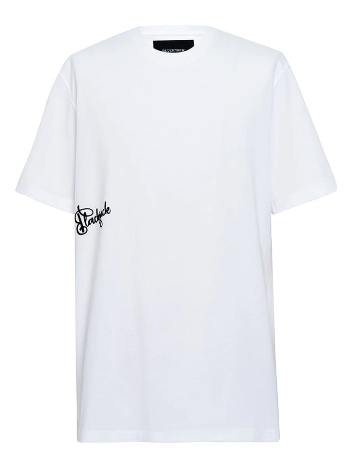 BLACKJACK Human Deck Unisex T-Shirt White 2