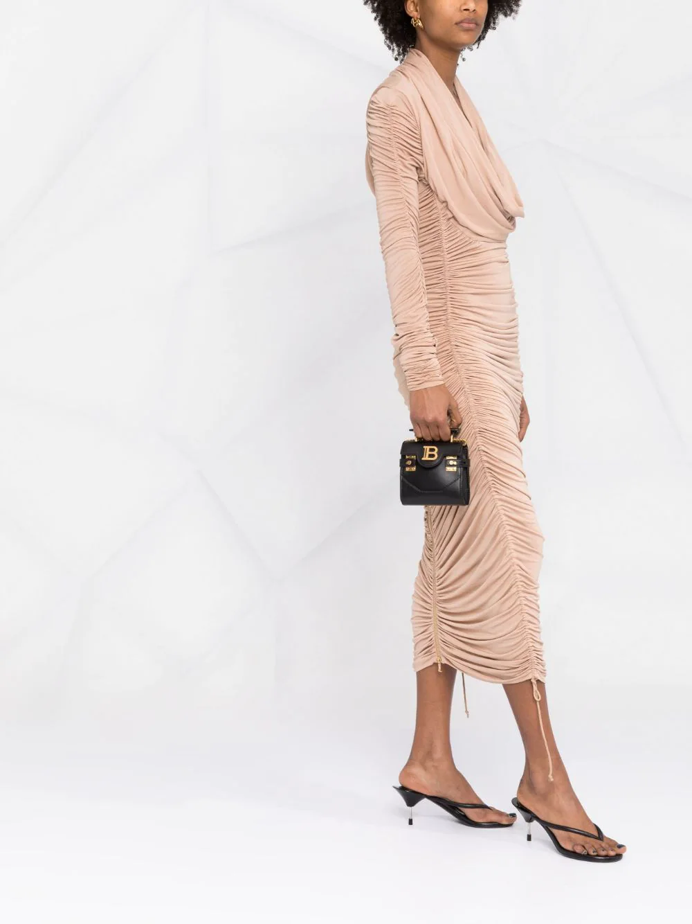 Balmain Bbuzz Mini Bag Black 2