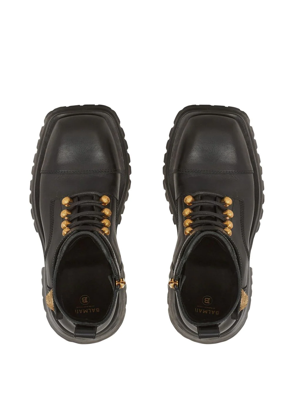 Balmain Ranger Army Boots Black 4