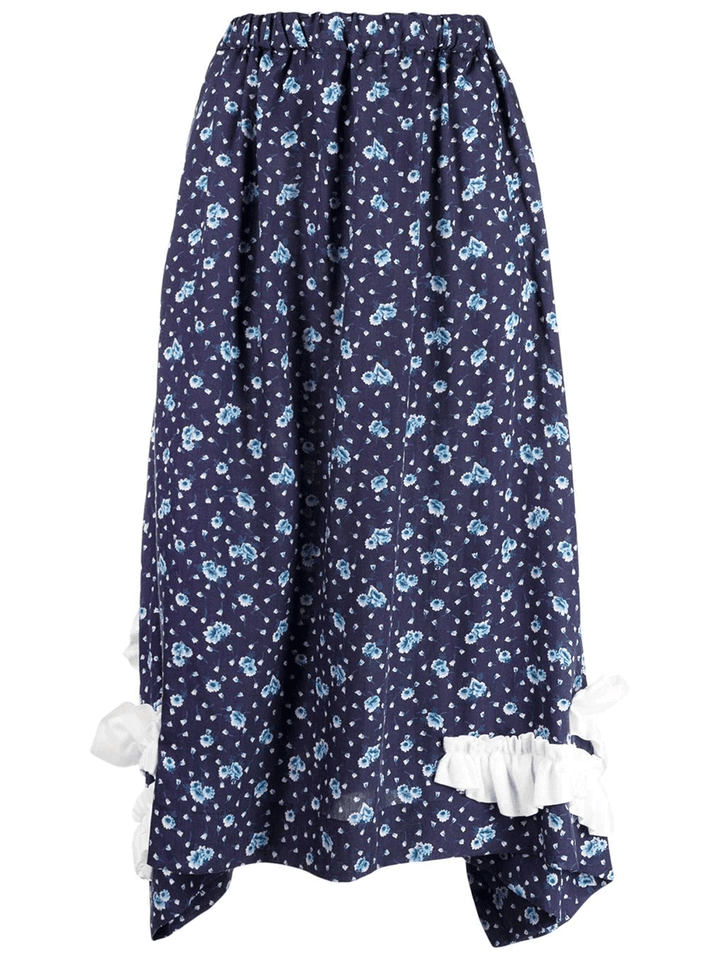 COMME-des-GARCONS-COMME-des-GARCONS-Pattern-Print-Skirt-Navy-1