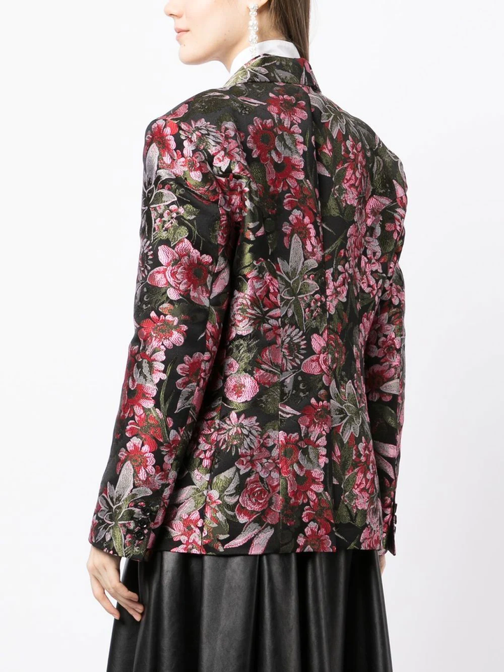 COMME des GARCONS Flower Pattern Jacquard Jacket Floral 2