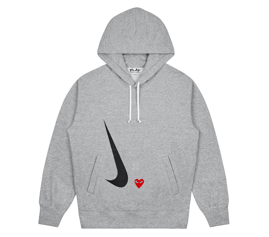 COMME-des-GARCONS-PLAY-CDG-Play-Hoodie-Women-Grey-1