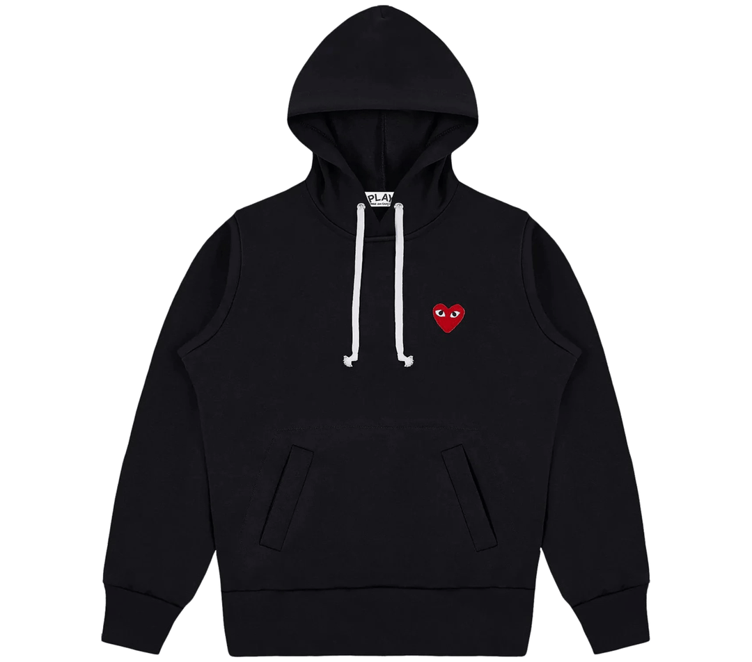 COMME-des-GARCONS-PLAY-Hoodie-Women-Black-1