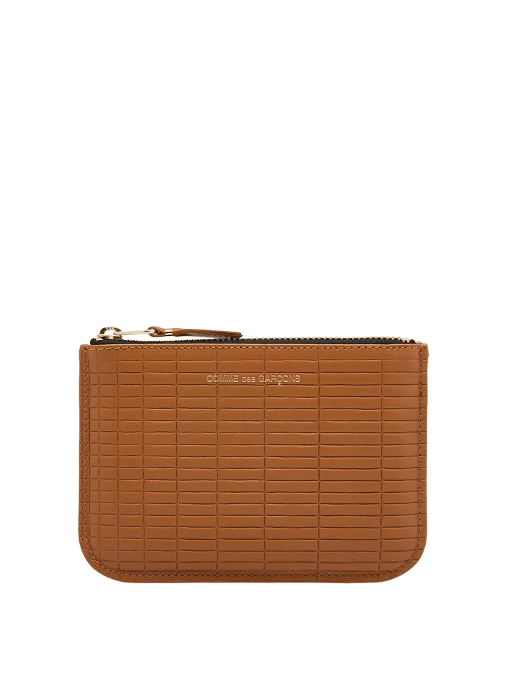 COMME-des-GARCONS-WALLET-Brick-Small-Pouch-Brown-1