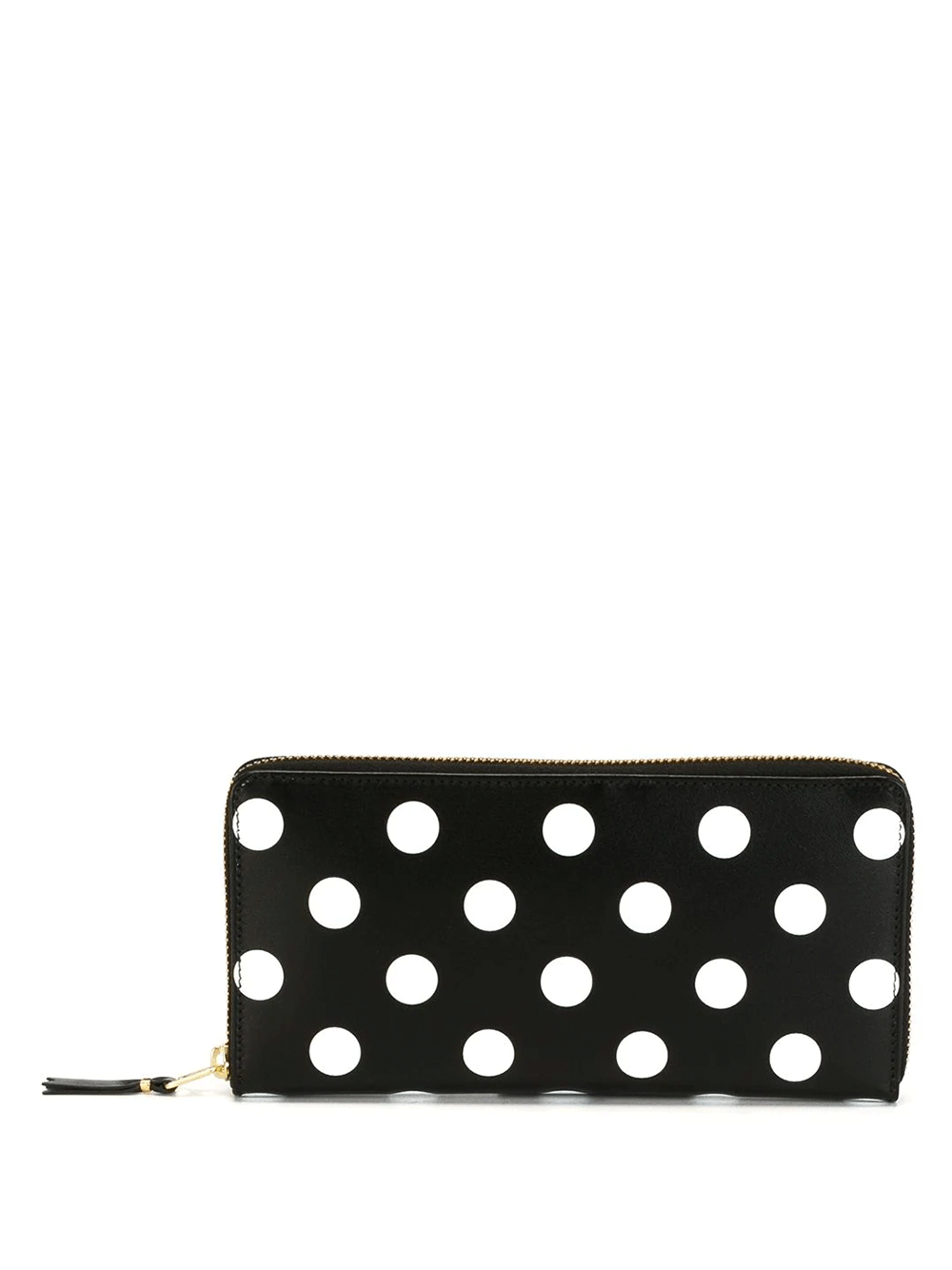 COMME-des-GARCONS-WALLET-Dots-Printed-Long-Wallet-Black-1