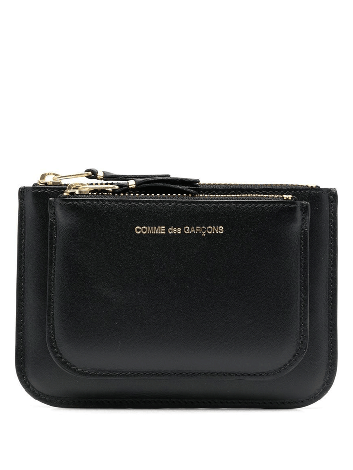 COMME-des-GARCONS-WALLET-Double-Big-Pouch-Black-1