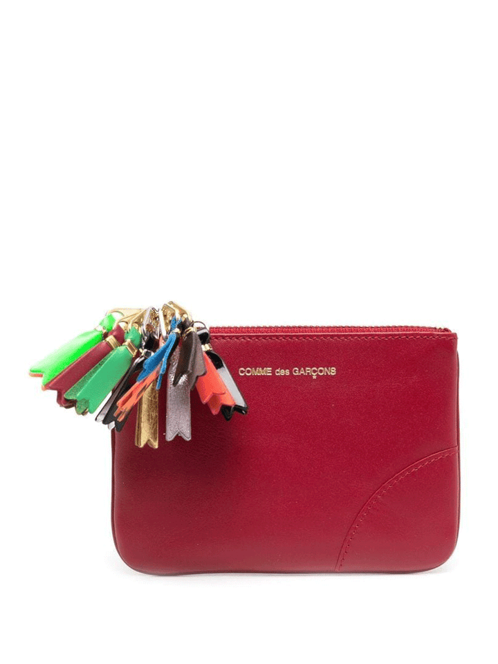 COMME-des-GARCONS-WALLET-Zipper-Pull-Small-Pouch-Red-1