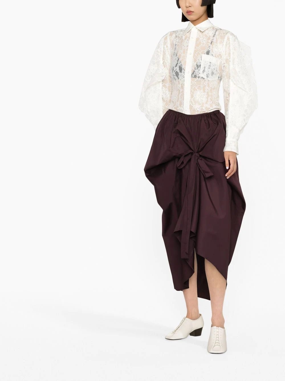 CecilieBahnsenVoluminousAsymmetricalSkirtPurple2