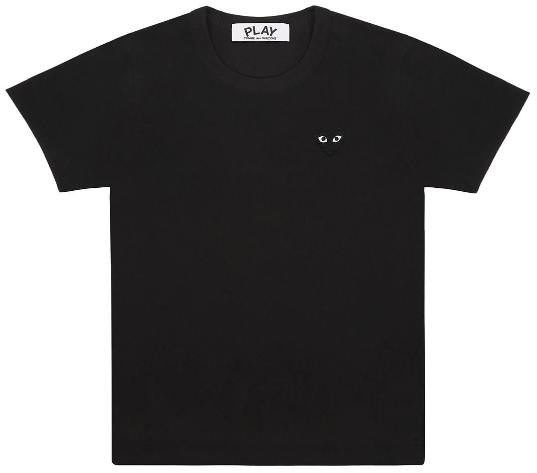 Comme des Garcons Play Black Emblem Tee Women Black 1