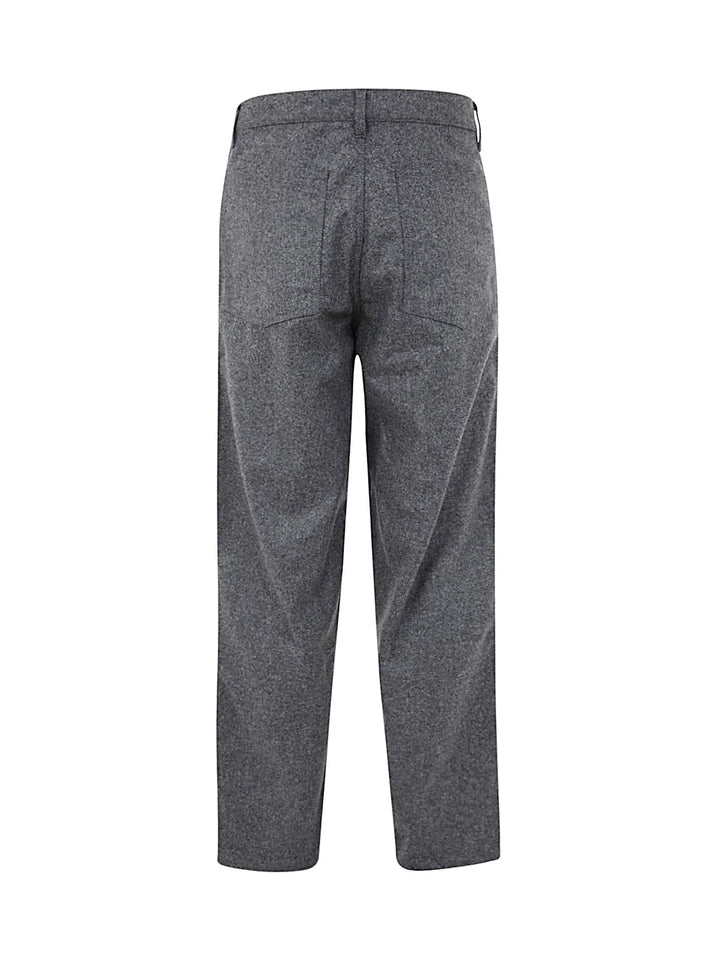 Comme Des Garcons Shirt Duperfine Merino Wool Pants Grey 2