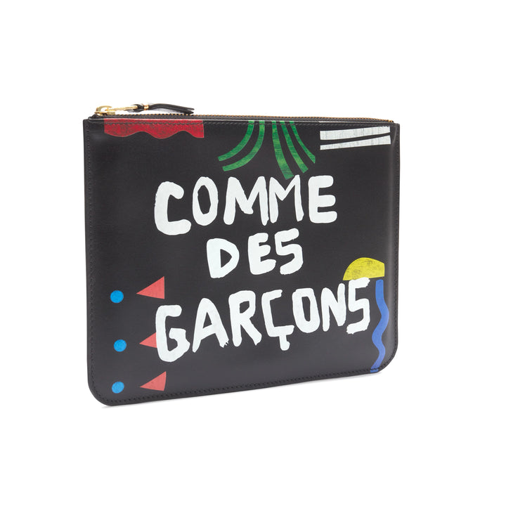 Comme Des Garcons Wallet CDG Wallet X Diana Ejaita Big Zip Pouch Multi 2