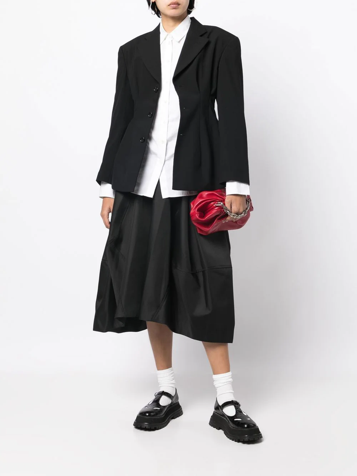 Comme des Garcons Tropical Wool Jacket Black 2