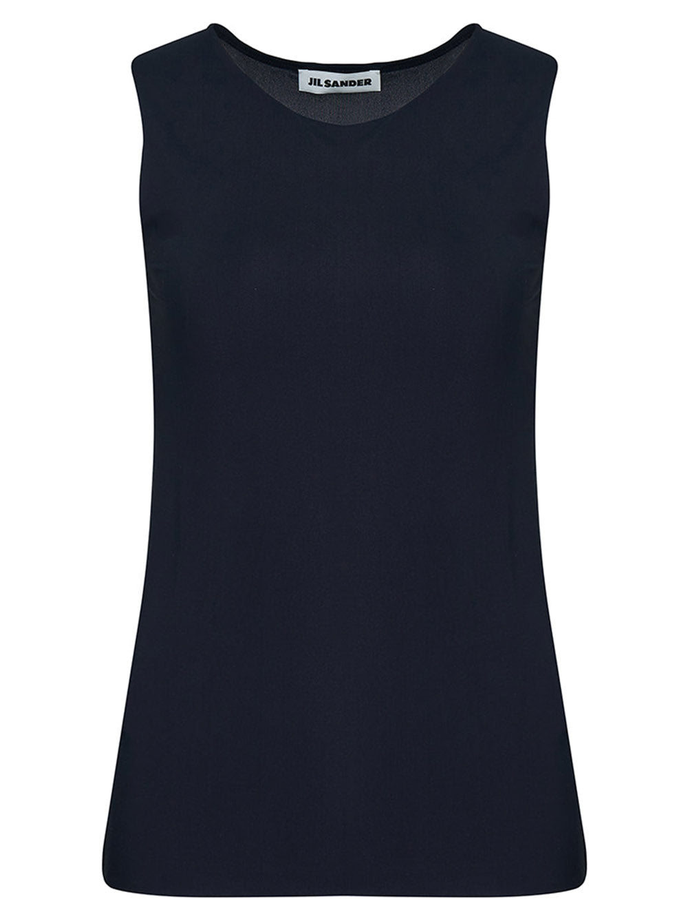      Jil-Sander-2Nd-Skin-Round-Neck-Top-Black-1