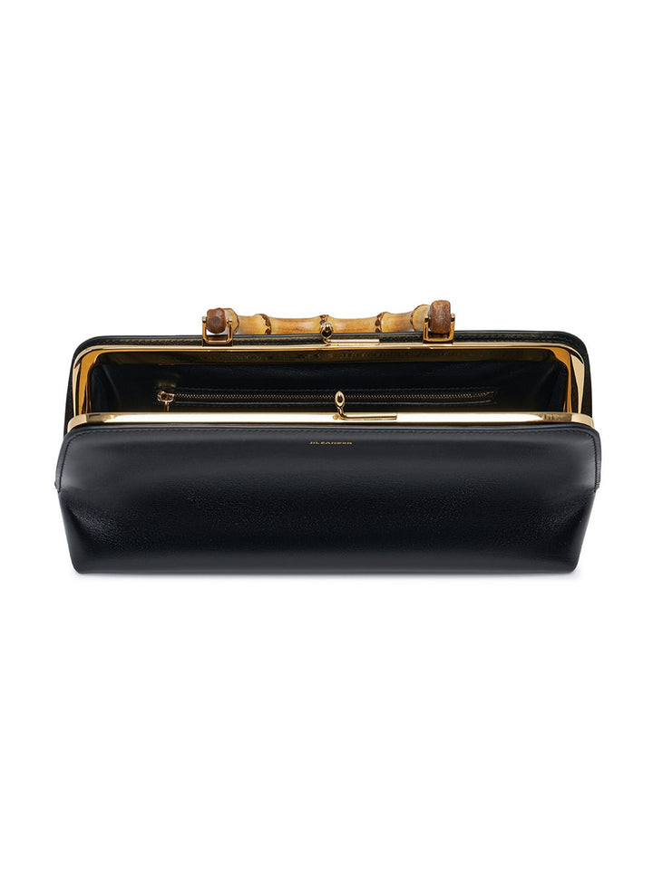 Jil-Sander Goji Bamboo Top Handle Small Black 3