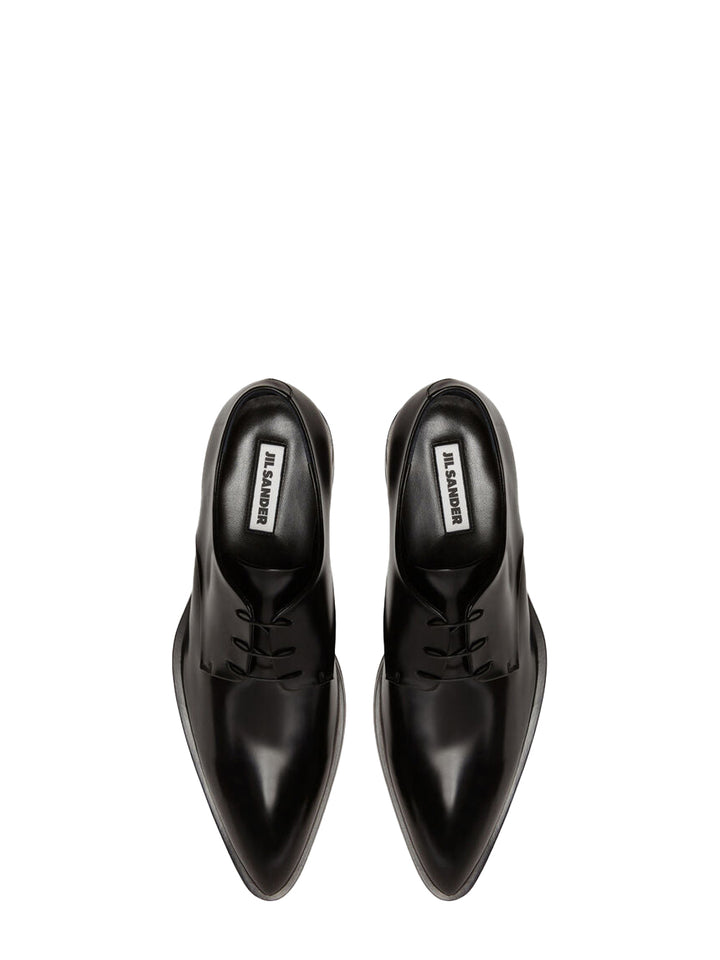 Jil Sander Nocciola Master Shoes Black 4