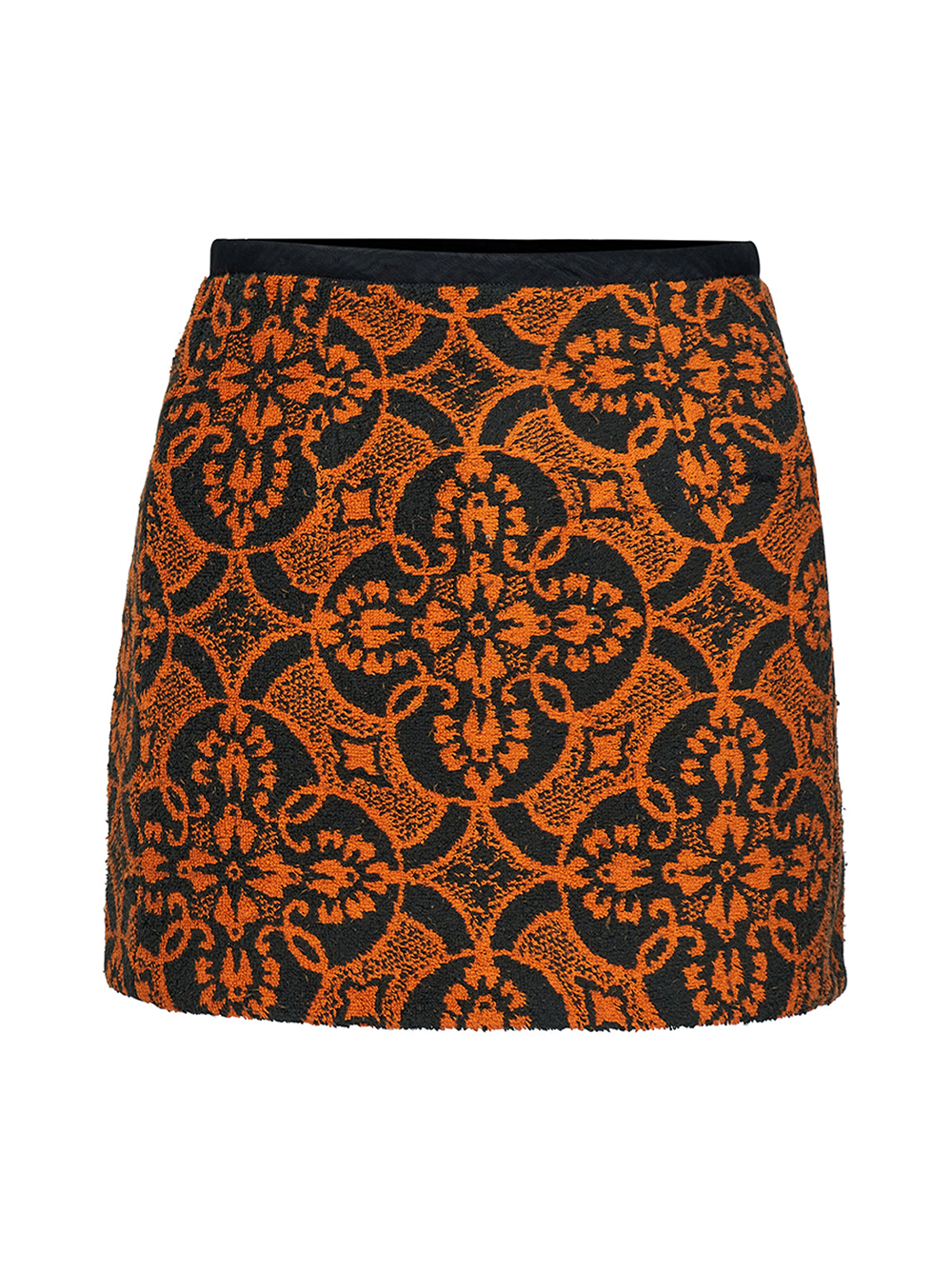 Marine Serre Oriental Towels Mini Skirt Print 1