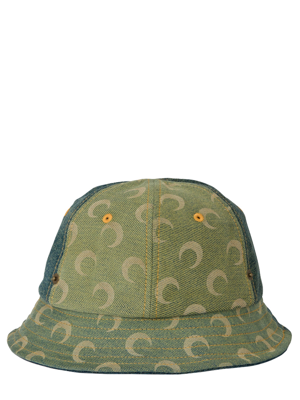 Marine Serre Denim Bell Hat Denim 1