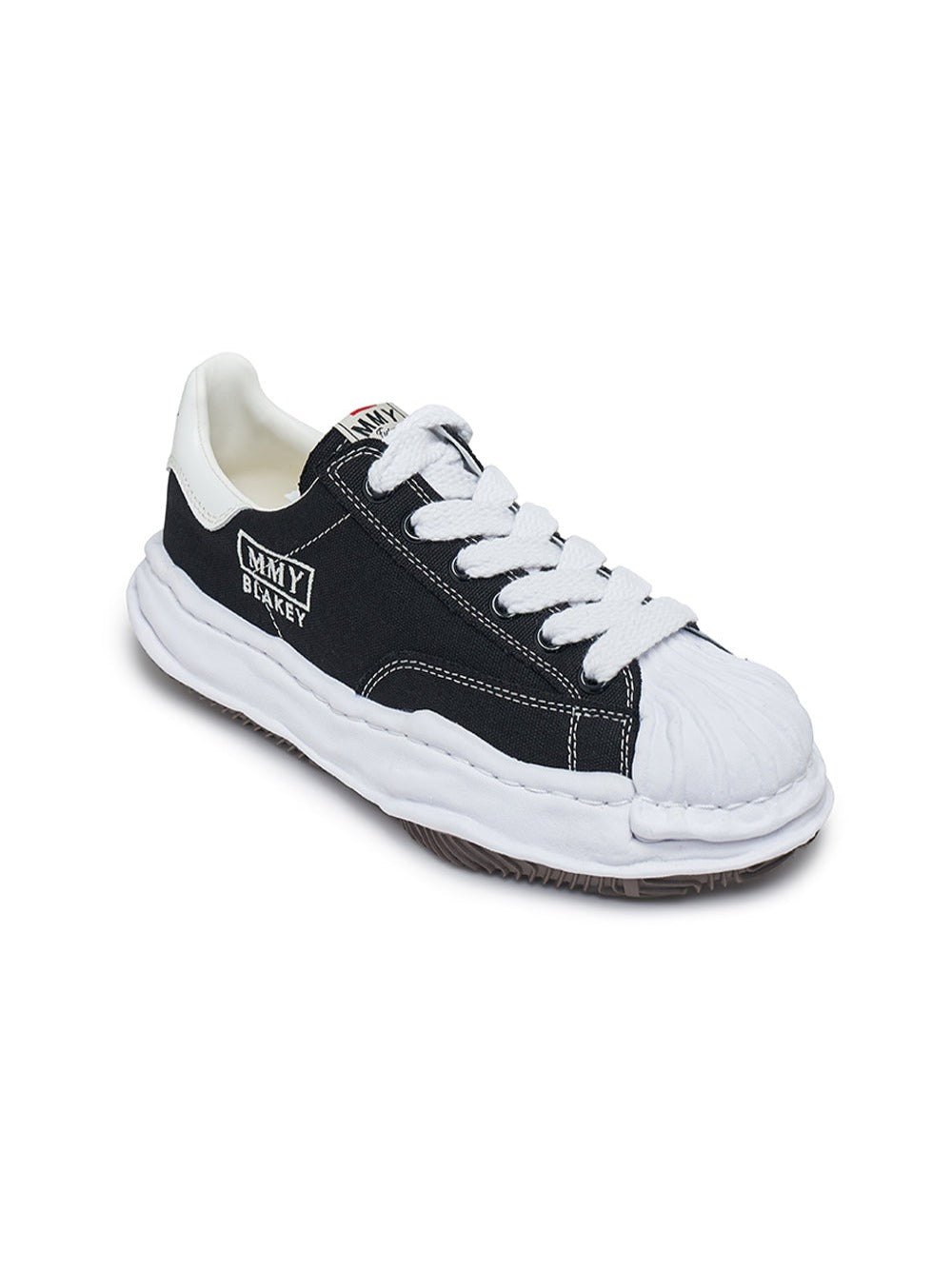 Mihara Yasuhiro Blakey Low Original Sole Canvas Sneakers Black 2