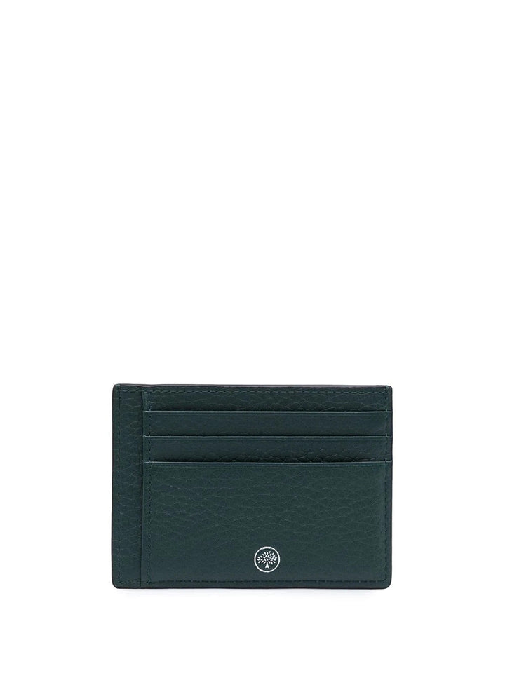 Mulberry Card Holder Heavy Grain DarkGreen 2