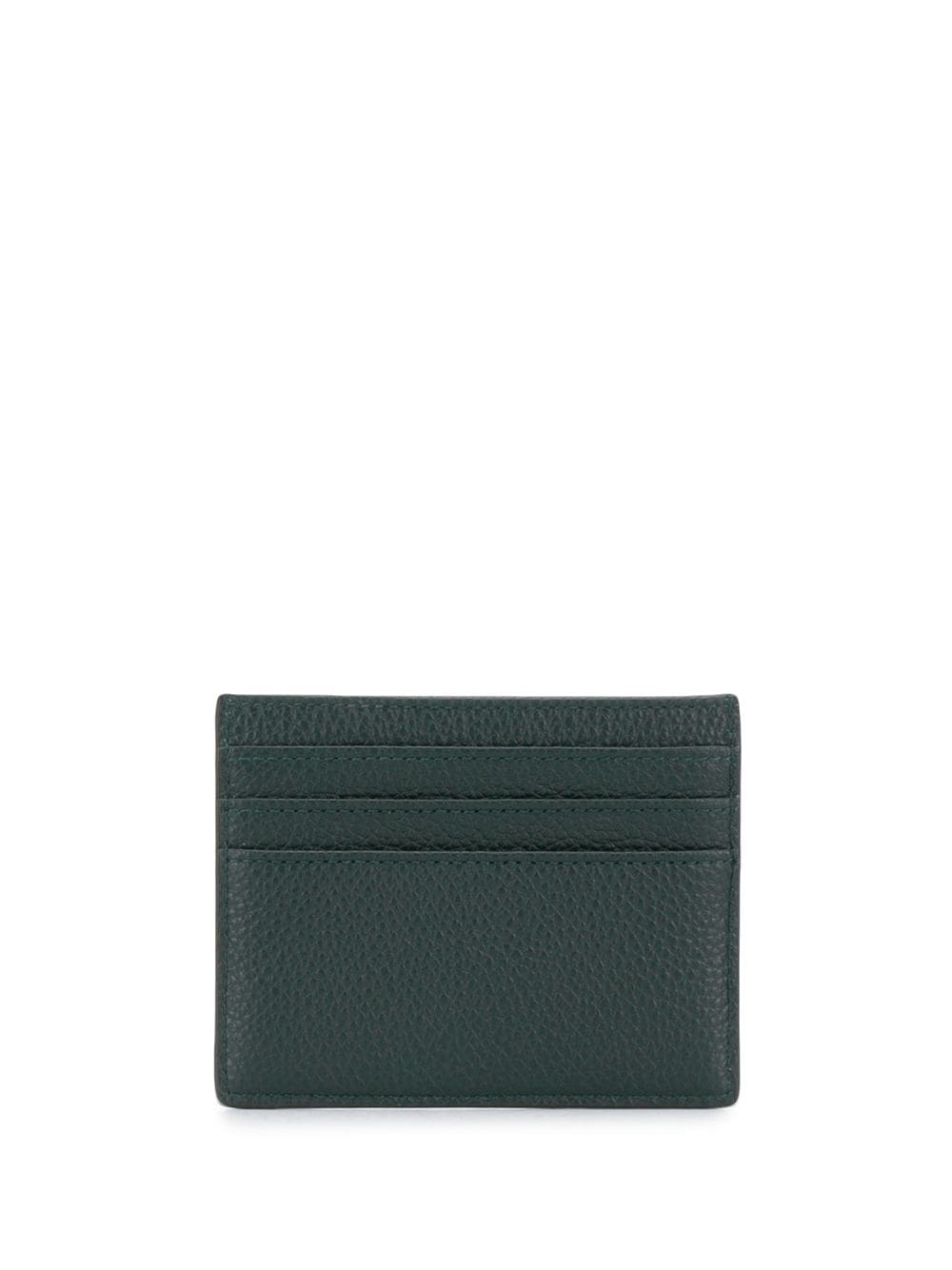 Mulberry Zipped Credit Card Slip Dark Green 2