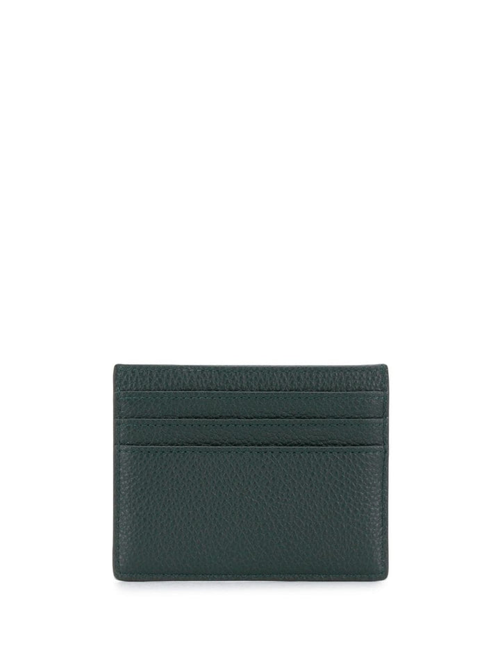 Mulberry Zipped Credit Card Slip Dark Green 2