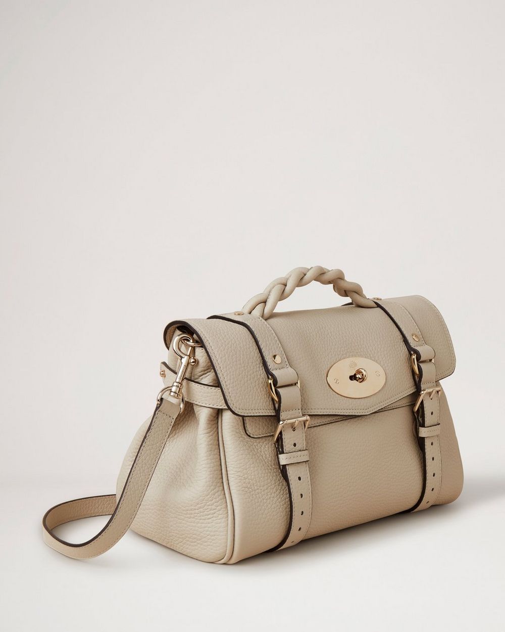 Mulberry Alexa Heavy Grain Off White 3