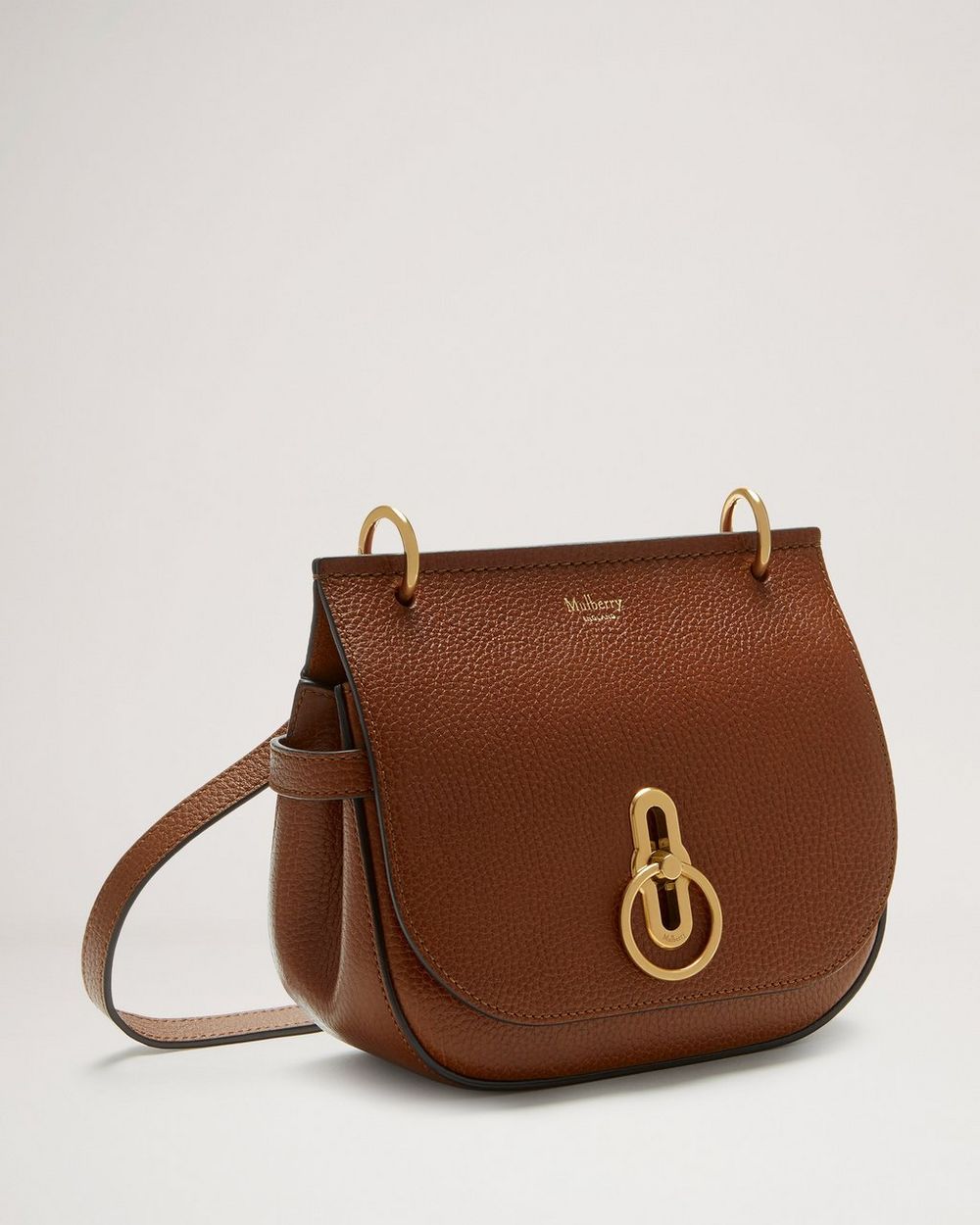 Mulberry Small Amberley Satchel Two Tone Brown 3