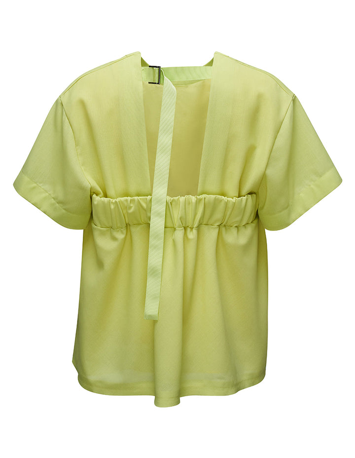 Sacai-Suiting-Pullover-Yellow-2