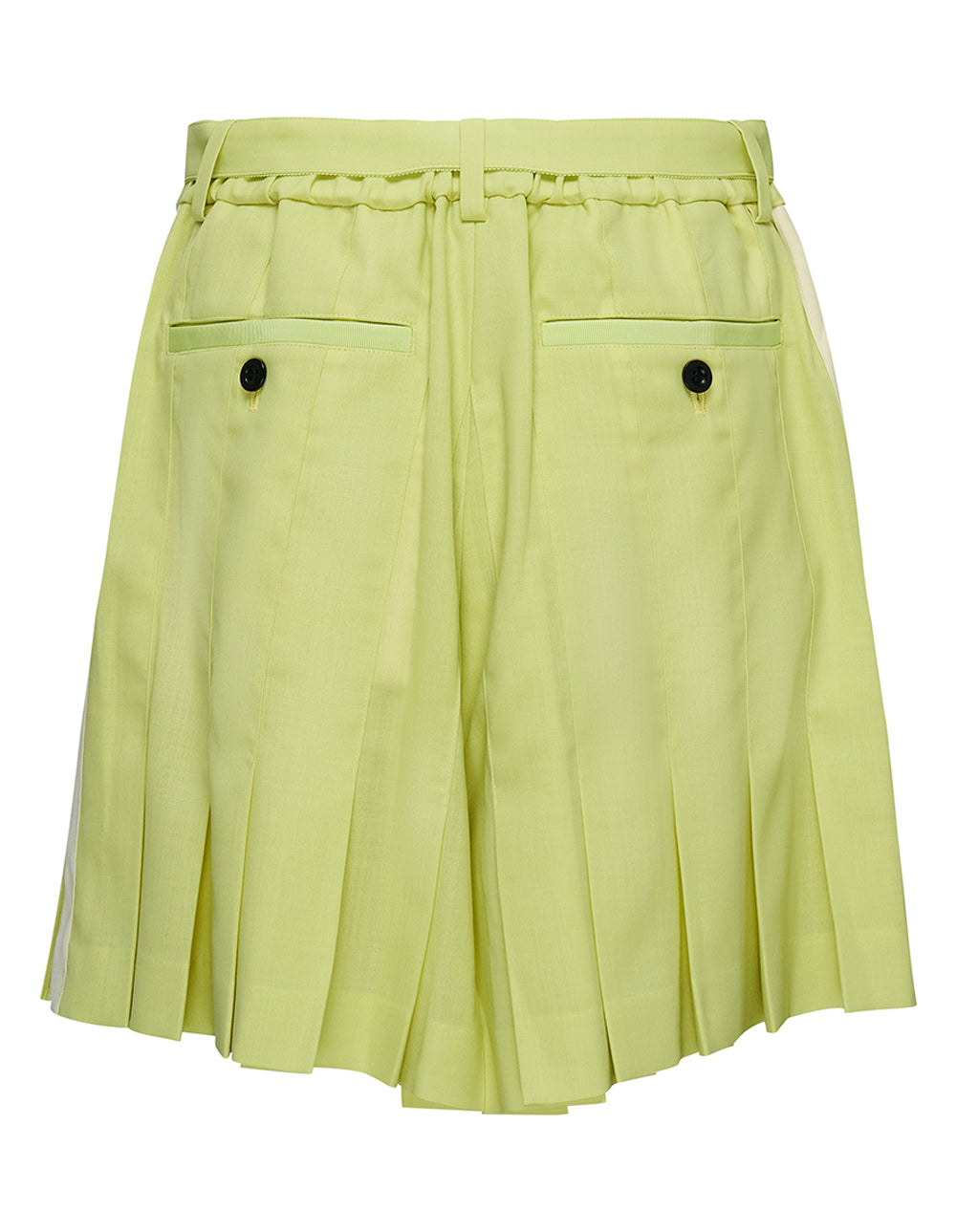 Sacai-Suiting-Shorts-Yellow-2