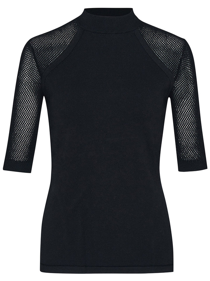     Stella-McCartney-Stella-Mesh-Knit-Top-Black-1