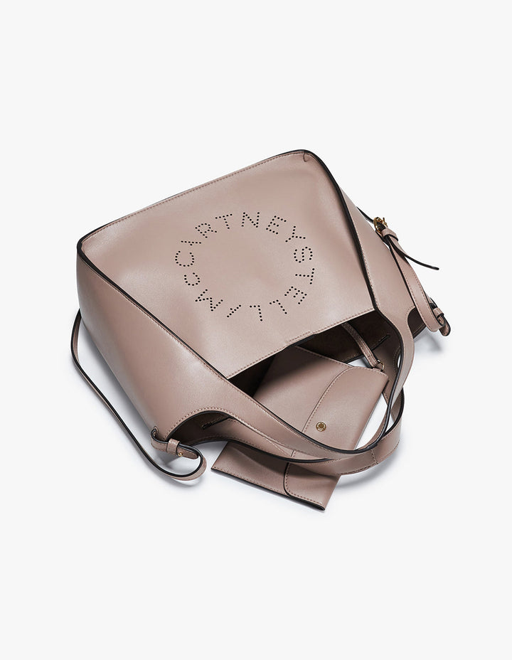 Stella McCartney Cross Body Bag Logo Alter Mat Nude 3