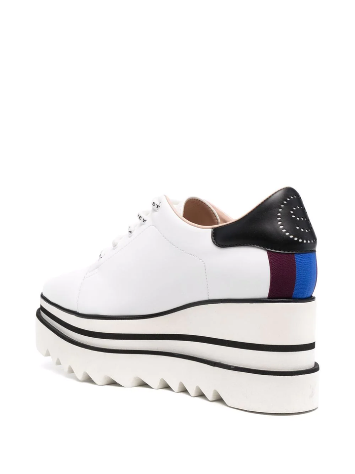 Stella McCartney Elyse Eco Alter Mat Flatforms White 3