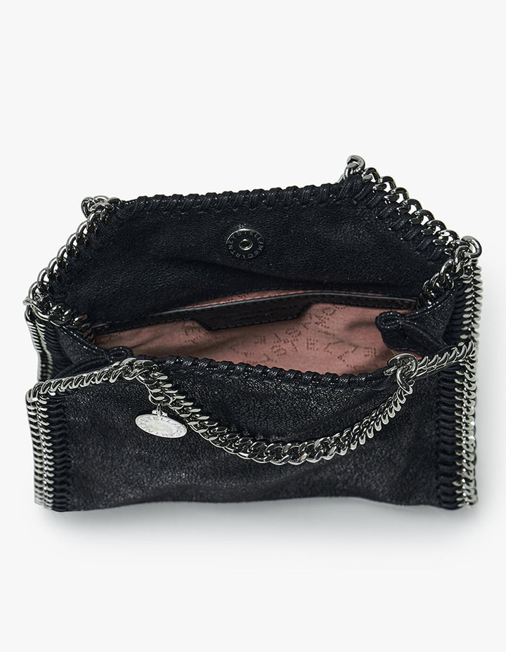 Stella McCartney Tiny Tote Falabella Shaggy Deer Black 3