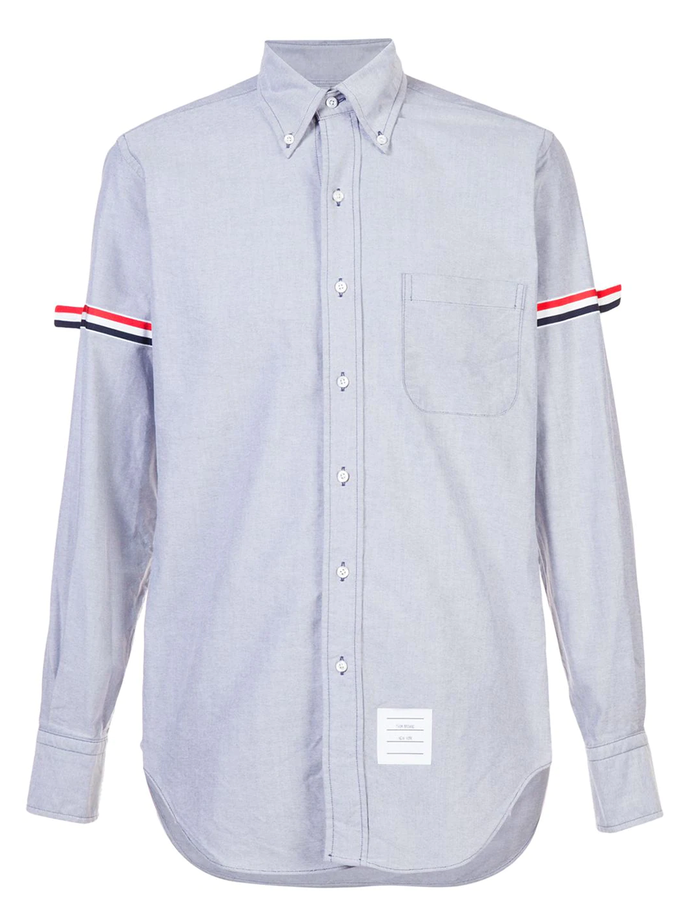 Thom-Browne-Classic-Long-Sleeve-Button-Down-Shirt-Light-Blue-1